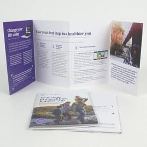 Quad Fold Leaflets